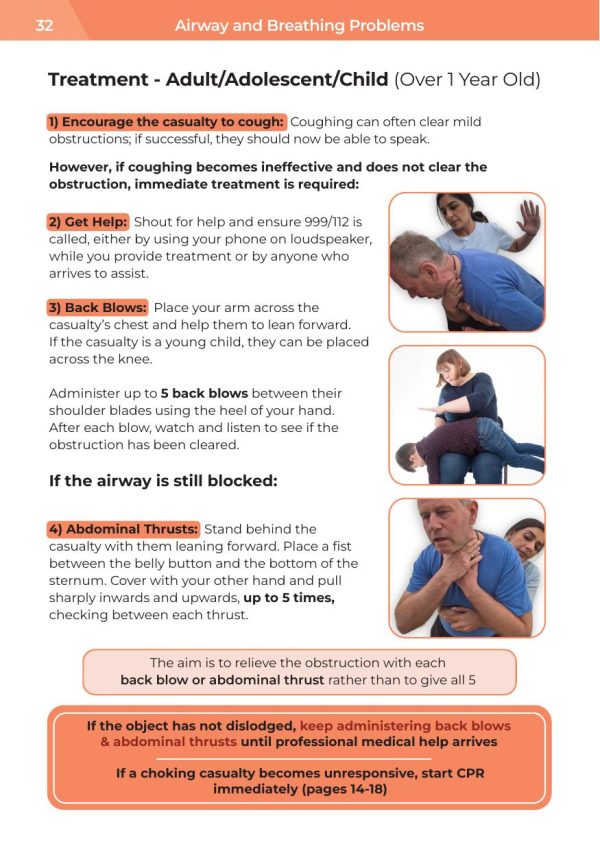 First Aid at Work Book - FAW (A5)