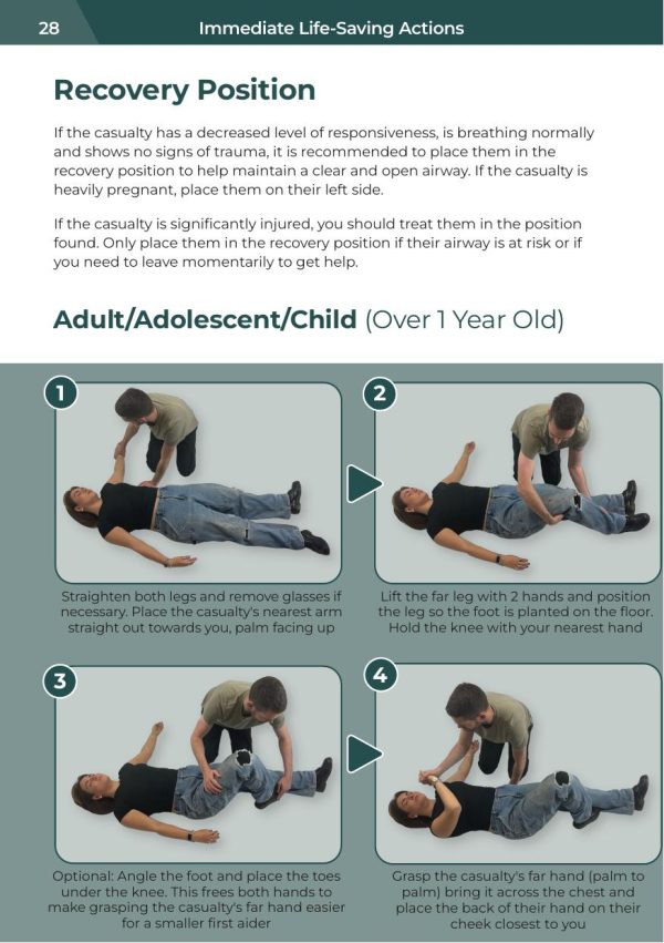 First Aid at Work Book - FAW (A5)