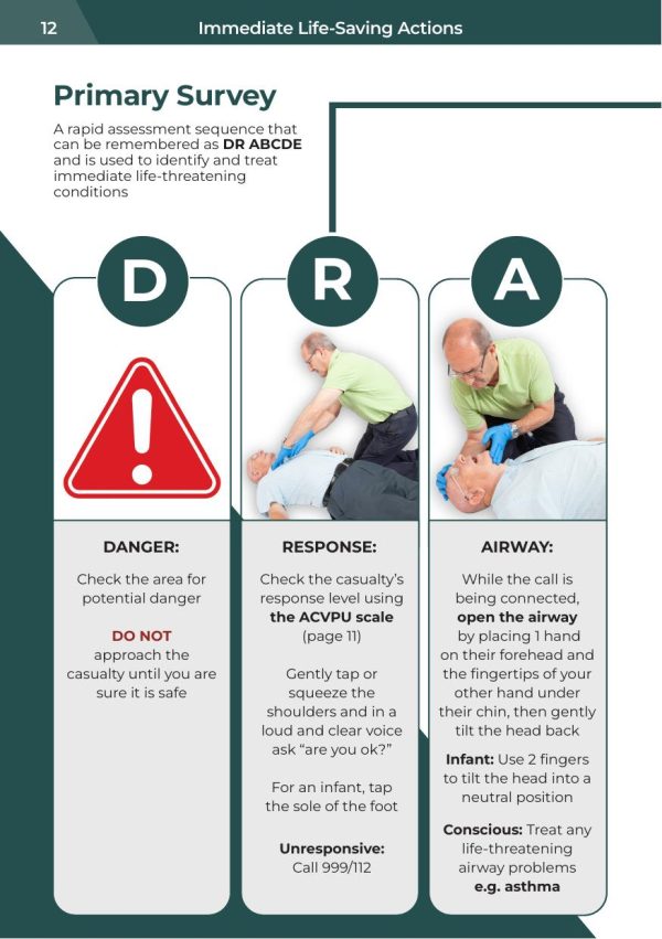First Aid at Work Book - FAW (A5)